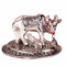 White Metal Oxidized Cow & Calf Small Pack Of 10 - 1200gms