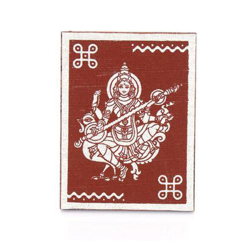 Wooden Stand - Jute Art Sarswathi Pack Of 10 - 1100gms