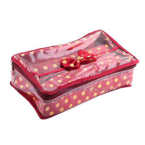 Bangle Pouch Golden Dots With Two Roll Pack Of 10 - 2100gms