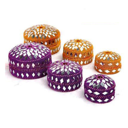 Lac KumKum Box Pack Of 10 - 1000gms