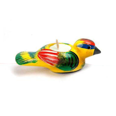 Terracotta Bird Candle Holder Pack Of 10 - 1600gms