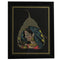 Leaf Painting Of Lady With Diya