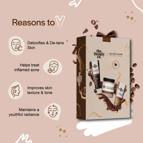 the beauty co GetSetGlow Combo for Facial Routine