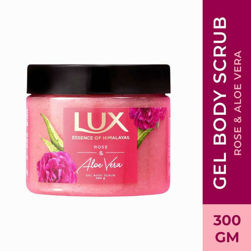 Lux Essence Of Himalayas Rose And Aloe Vera Gel Body Scrub