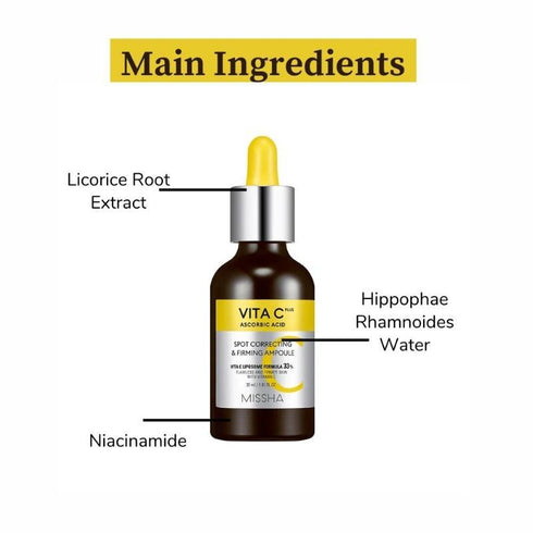 Missha Vita C Plus Spot Correcting & Firming Ampoule