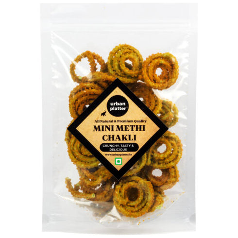 Urban Platter Mini Methi -Fenugreek Chakli