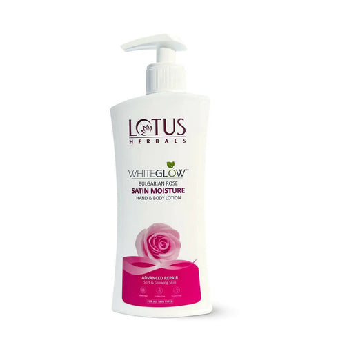 Lotus Herbals WhiteGlow Satin Moisture Hand And Body Lotion