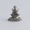 Pure Silver Laxmi Devi With Lotus Antique 6g