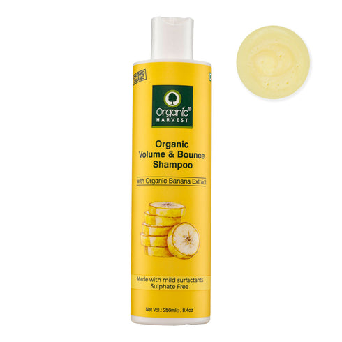 Organic Harvest Organic Volume & Bounce Shampoo With Organic Banana Extract