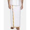 Ramraj Cotton Genxt M198 3|4 Inch Border Dhoti