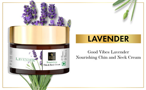 Good Vibes Nourishing Lavender Chin and Neck Cream 50g