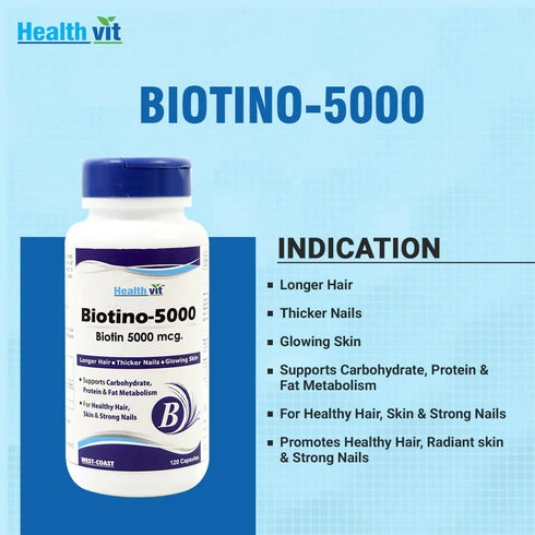 Healthvit Biotino-5000 Capsules