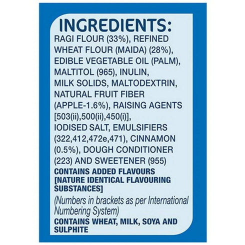 Britannia Nutri Choice Essentials Ragi Cookies | No Added Sugar