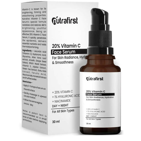 Nutrafirst 20% Vitamin C Face Serum