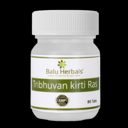 Balu Herbals Tribhuvanakirti Ras Tablets