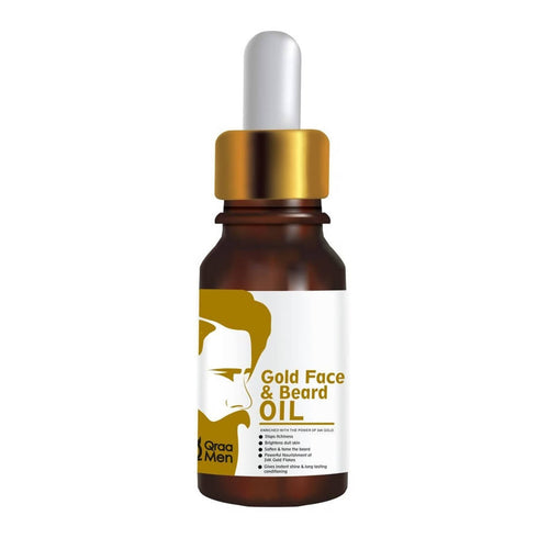 Qraa Men Gold Face & Beard Oil