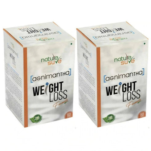 Nature Sure Agnimantha Weight Loss Capsules 60 Caps