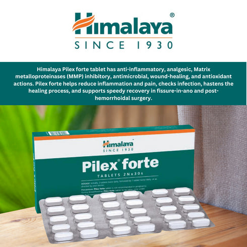 Himalaya Pilex Forte Tablets