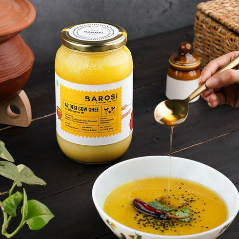 Barosi A2 Desi Cow Ghee 1 Ltr