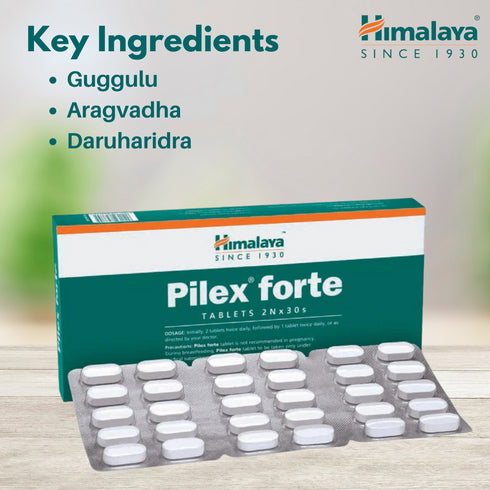 Himalaya Pilex Forte Tablets
