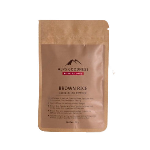 Alps Brown Rice Exfoliating Powder