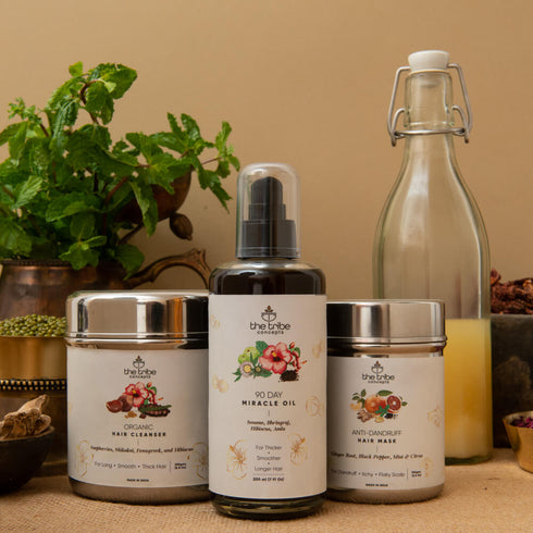 The Tribe Concepts Anti-Dandruff Treatment Kit