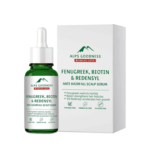 Alps Goodness Fenugreek Biotin and Redensyl Anti Hairfall Scalp Serum