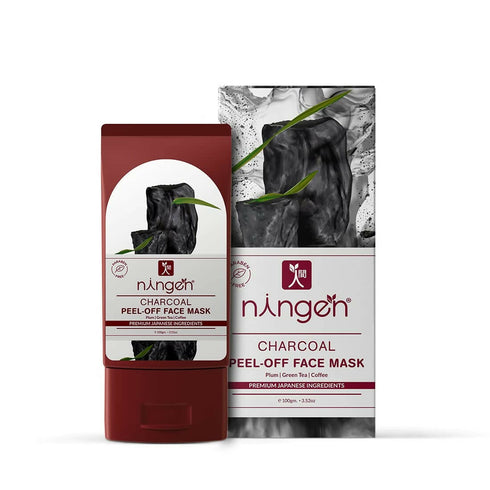 Ningen Charcoal PeelOff Face Mask
