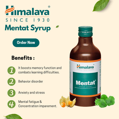 Himalaya Mentat Syrup 200ml