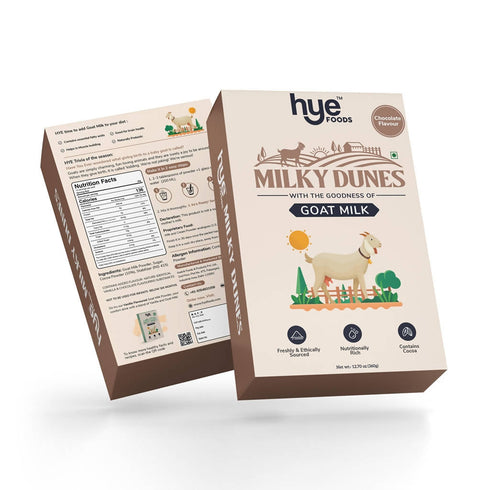 Hye Foods Milky Dunes Goat Milk Powder Chocolate Flavour