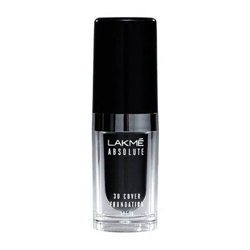 Lakme Absolute 3D Cover Foundation | Warm Natural 15 ml
