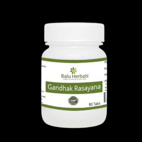 Balu Herbals Gandhak Rasayana Tablets