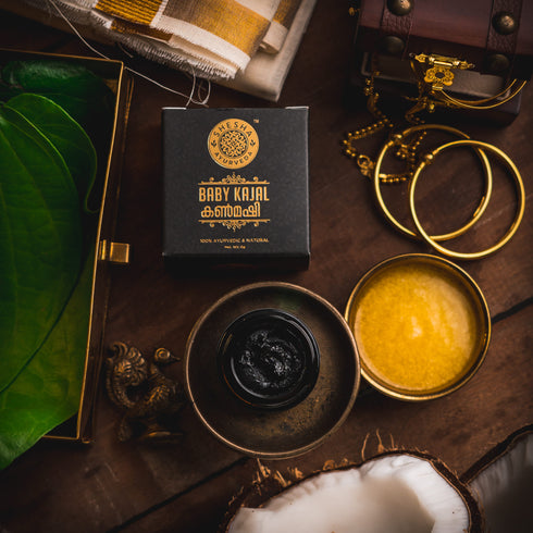 Shesha Ayurveda Tear Free Baby Kajal And Ayurvedic