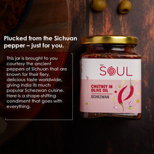 ADF Soul Schezwan Chutney in Olive Oil