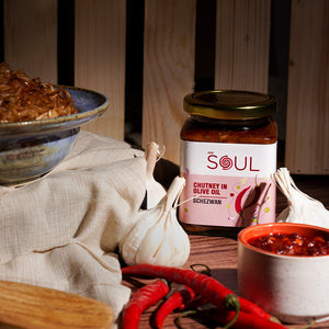 ADF Soul Schezwan Chutney in Olive Oil