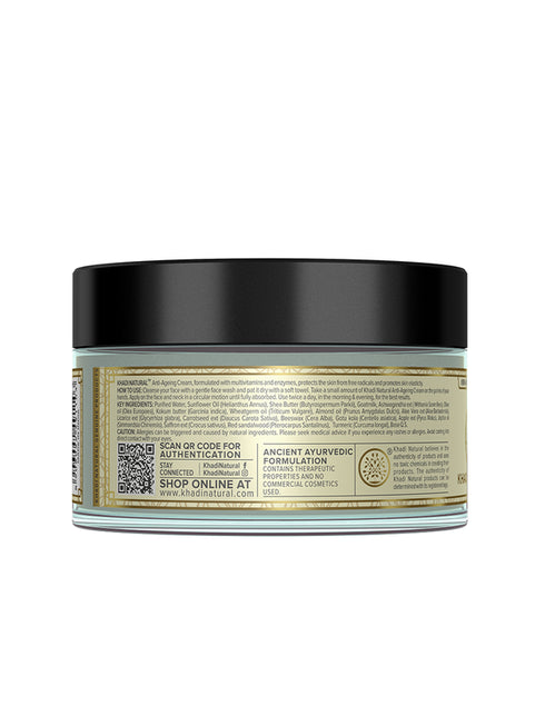 Khadi Natural Anti Ageing Herbal Cream 50g