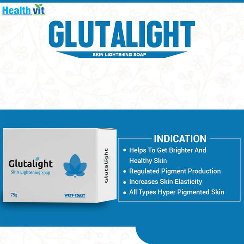 Healthvit Glutalight Skin Lightening Soap