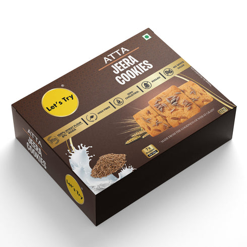 Let's Try Atta Jeera Cookies