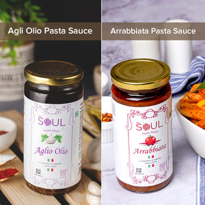 ADF Soul Aglio Olio Pasta Sauce | Arrabbiata Pasta Sauce