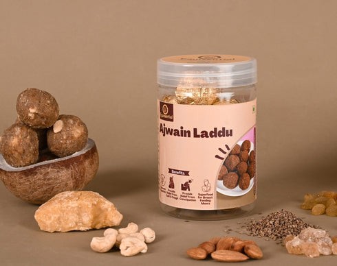Equisential Ajwain Laddu
