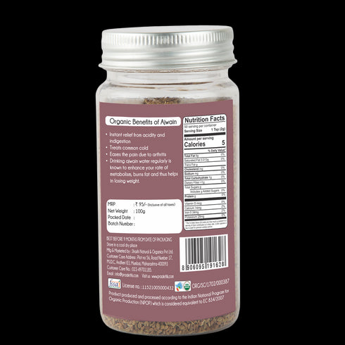 Praakritik Organic Ajwain