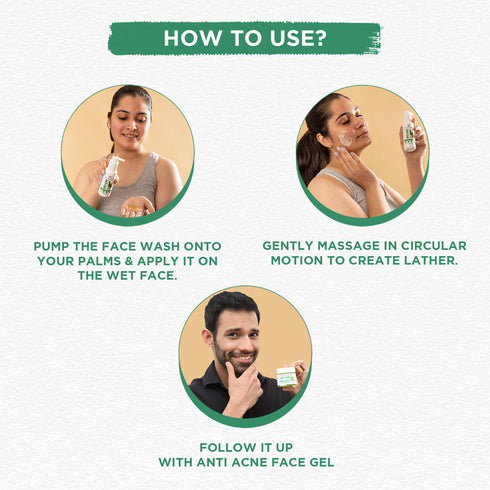 Bella Vita Organic Anti Acne Face Wash 100ml