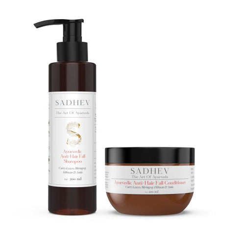 Sadhev The Ayurvedic Anti-Hairfall Duo