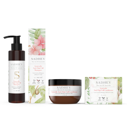 Sadhev The Ayurvedic Anti-Hairfall Duo