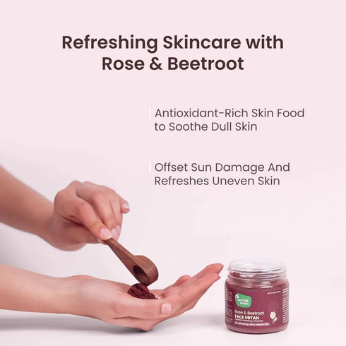 Mother Sparsh Rose & Beetroot Face Ubtan