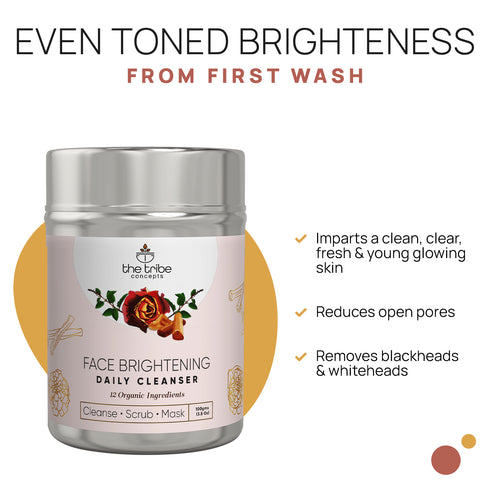 The Tribe Concepts Face Brightening Daily Cleanser