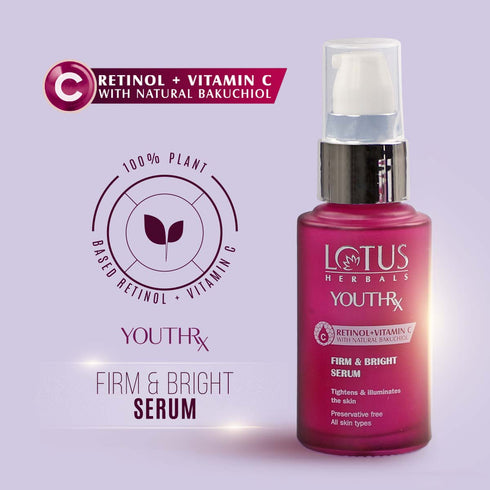 Lotus Youthrx Firm Bright Face Serum 30ml
