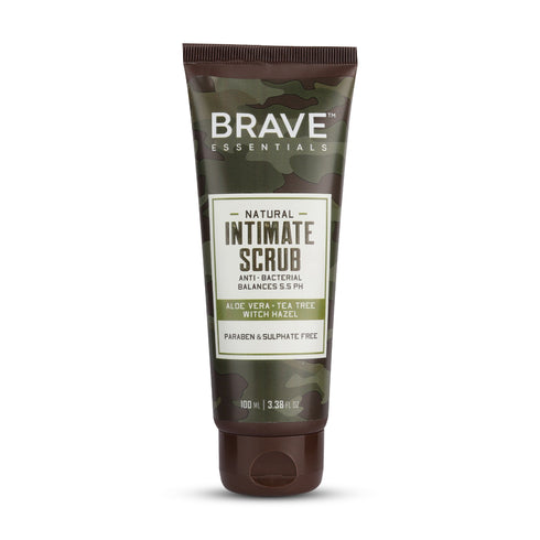 Brave Essentials Natural Intimate Scrub 100ml