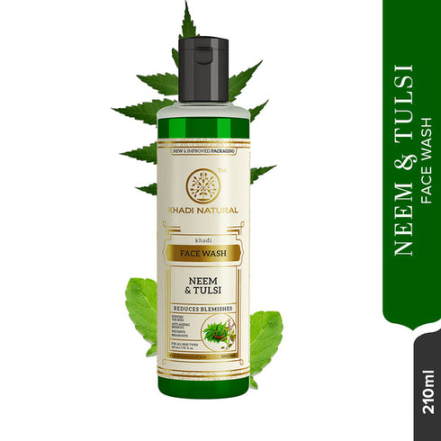 Khadi Natural Neem & Tulsi Face Wash 210ml