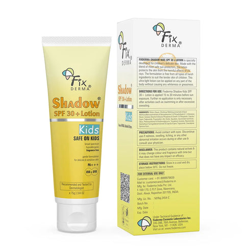 Fixderma Skincare Shadow Sunscreen For Oily Skin Spf 50+ Gel - Acne Prone